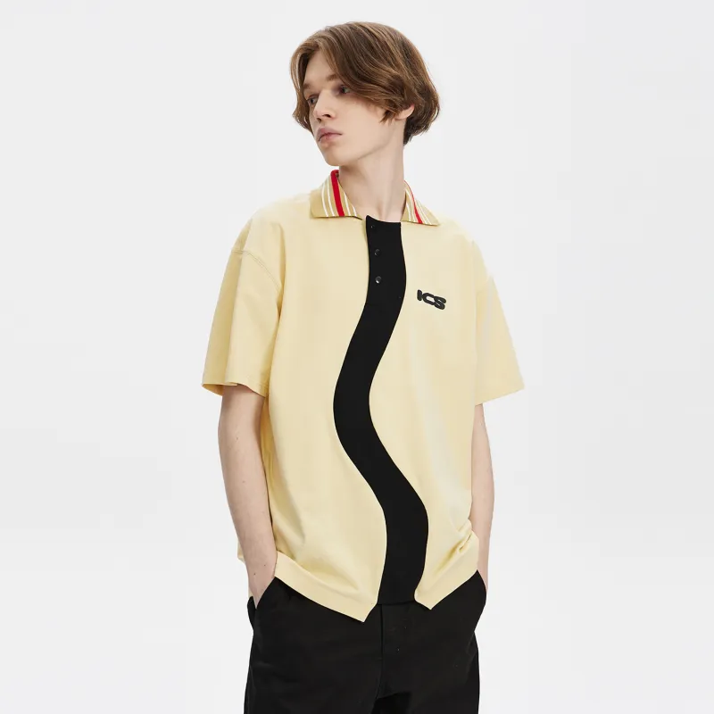 ICONS Lab Polo Shirts Unisex Yellow-5