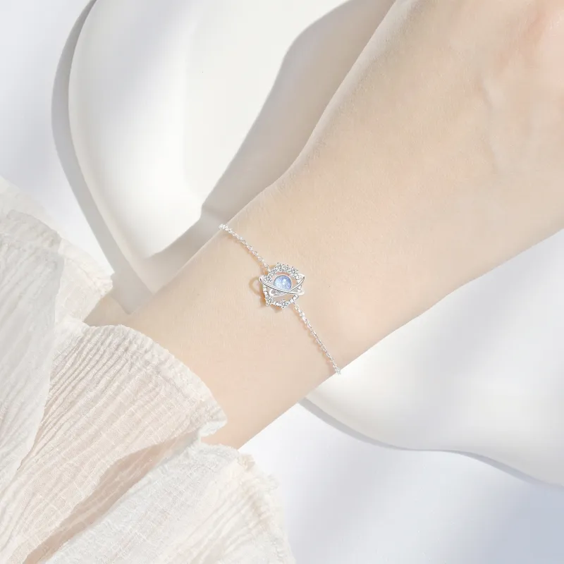 LUCKY ZHY S925 Silver Bracelets Women's-1