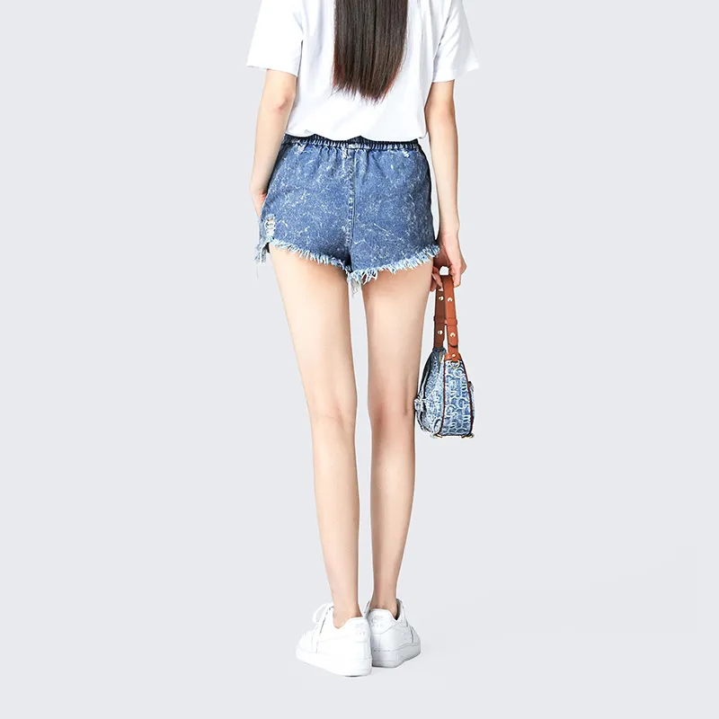 Laurence & Chico Denim Shorts Women's Light Blue-2
