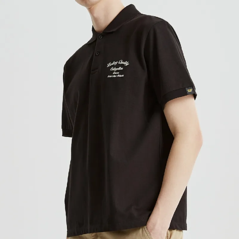CAT Polo Shirts Unisex Black-4
