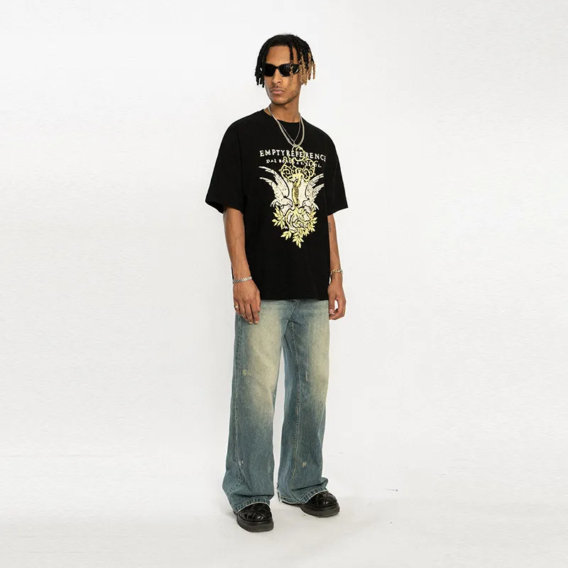 EMPTY REFERENCE T Shirts Unisex Black-3