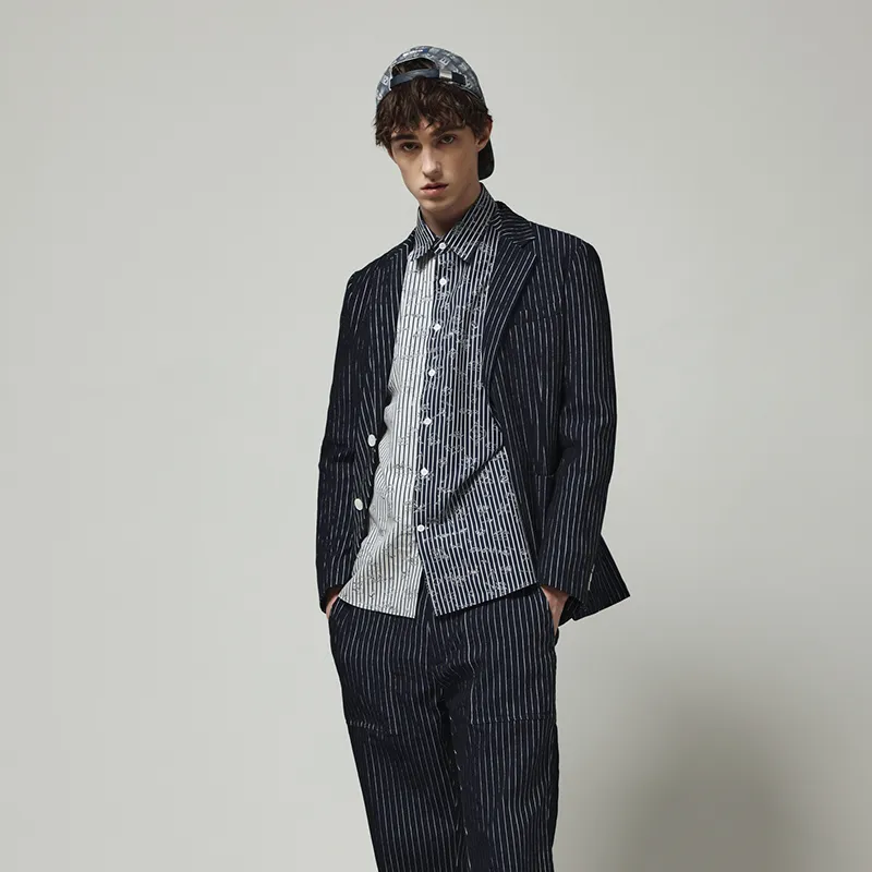 RARE Business Suits Men Blue-5
