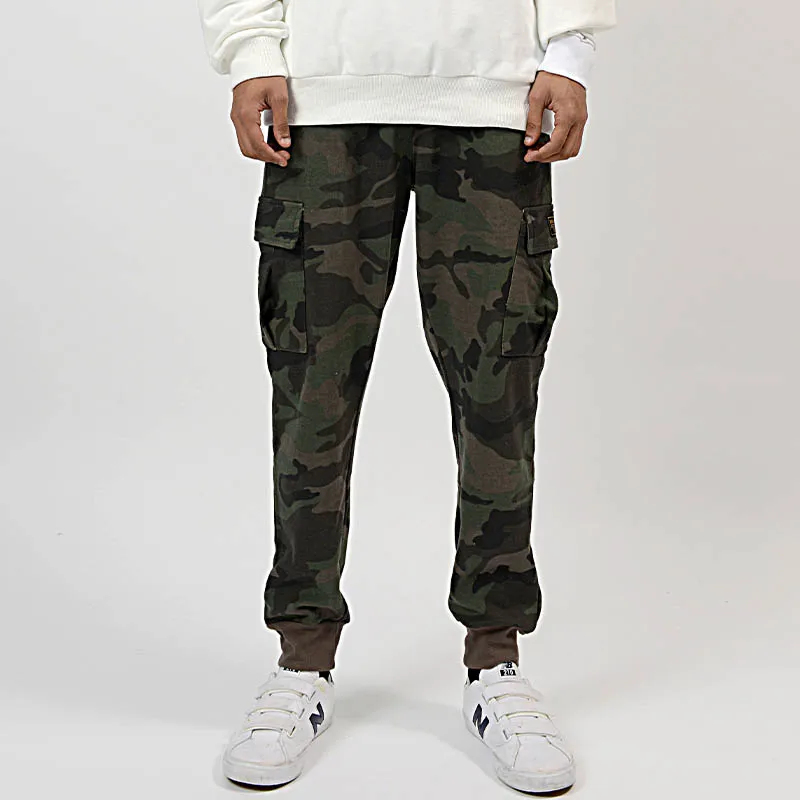 MIRACLE KILL Jogger Casual Pants Unisex Army Green Camouflage-7