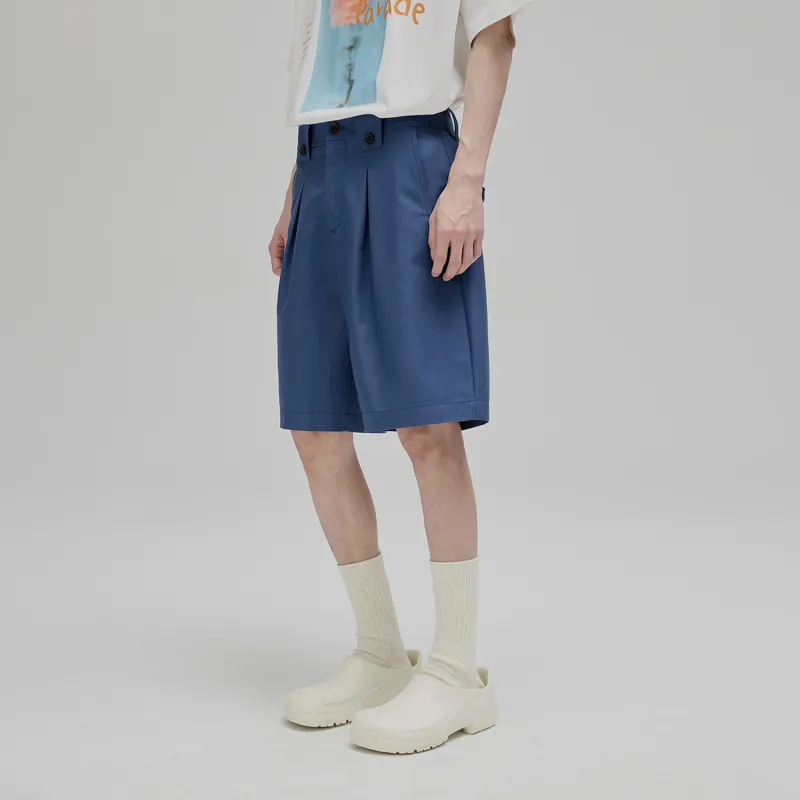 NANS STUDIO SS22 Loose Fit Shorts Men's-12