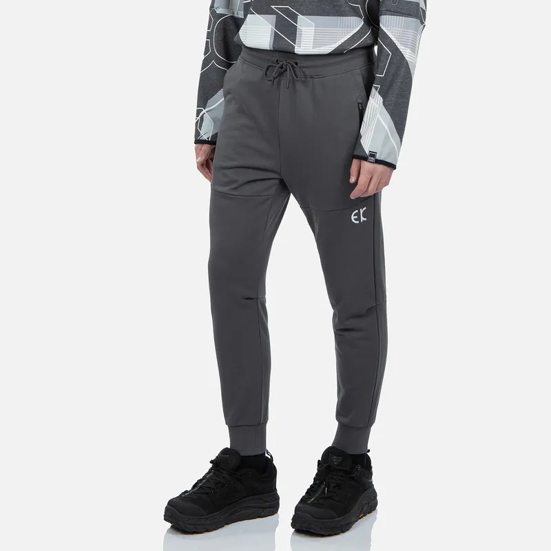 EVISU Casual Pants Men's Lime Gray-6