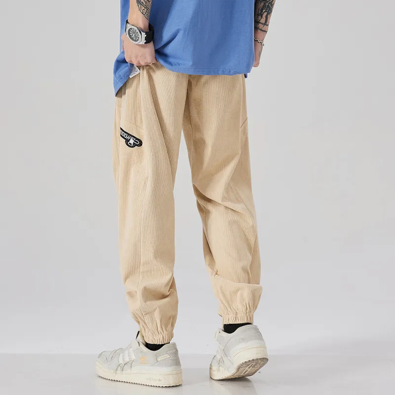 JASONWOOD Autumn And Winter Season Knitted Sports Pants Trendy Thickened Casual Pants Unisex-33