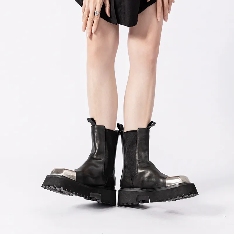 STOOSHE Chelsea Boots Women's Black-6