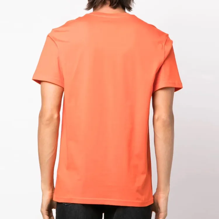 MOSCHINO T-Shirts Men Orange Red-6