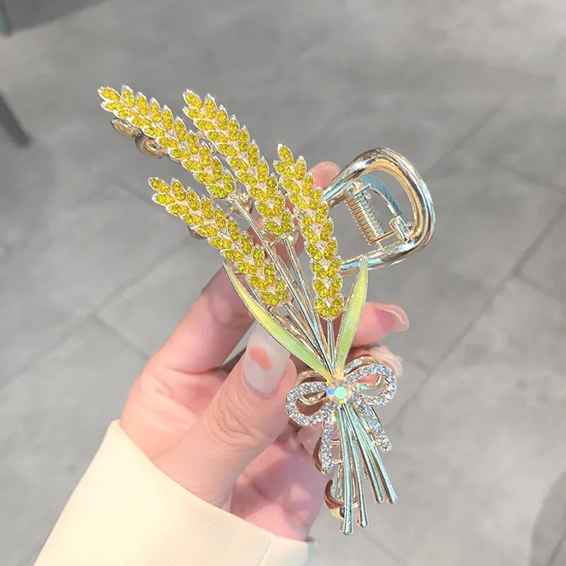 SENDME Hair Clips Women's Barley Claw Clip-1