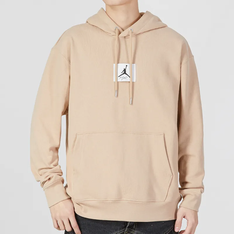 Jordan Sweatshirts Men Khaki Fleece Lined-2