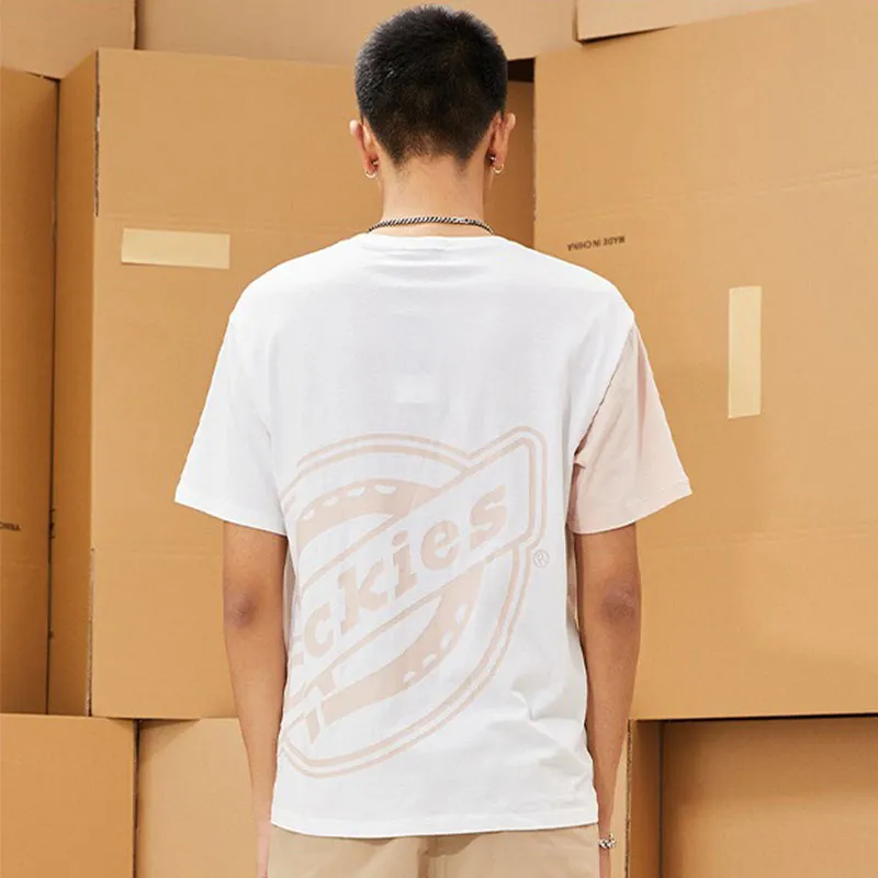 Dickies Straight T-Shirt Unisex Dusty Pink/White-5