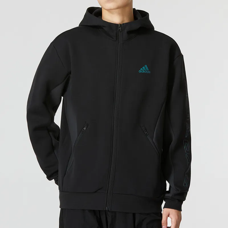 Adidas Jackets Men Black-2