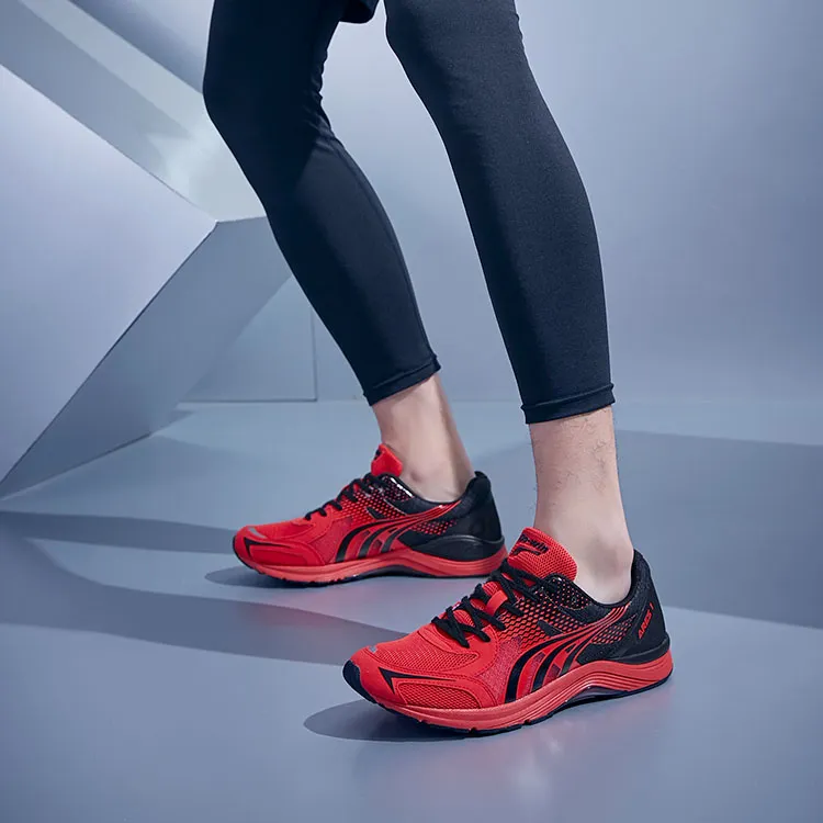 DO WIN War God Generation Low Top Running Shoes Unisex Red Black-6