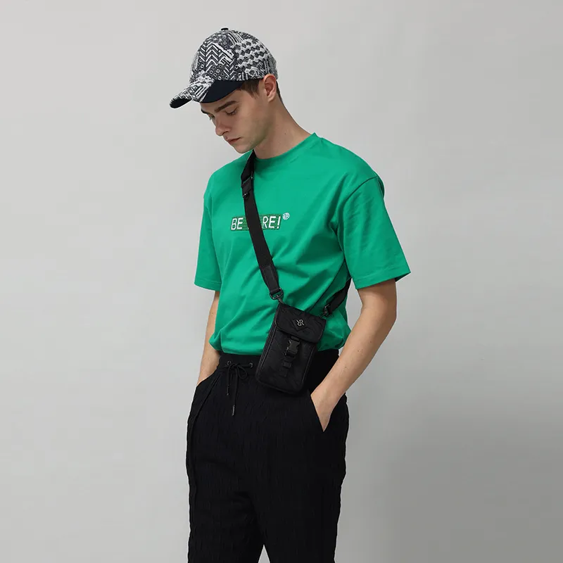 RARE T Shirts Men Green-5
