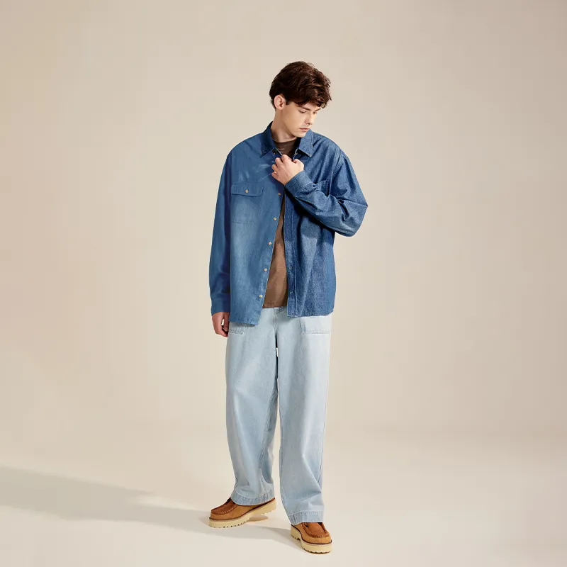 Prth Promethean Shirts Men Blue-5