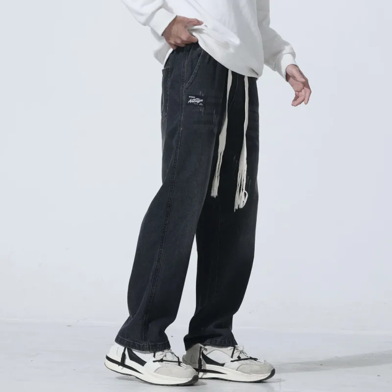Antioffice Jeans Spring And Autumn Men's-6