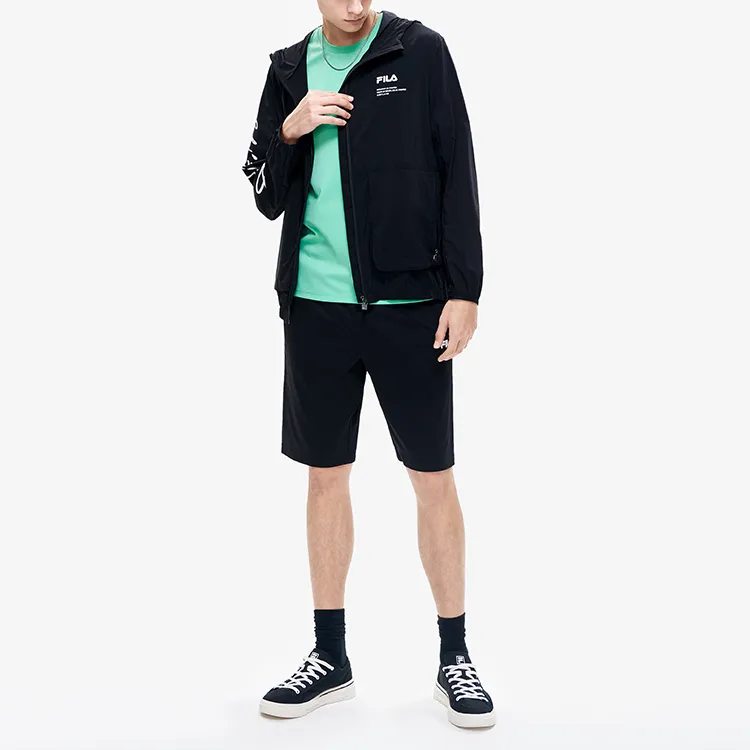 FILA Casual Shorts Men Jet Black-2