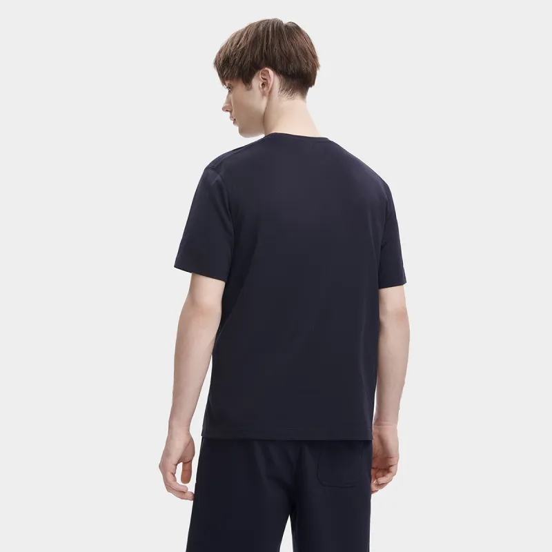 FILA x Études T Shirt Men's Legend Blue-4