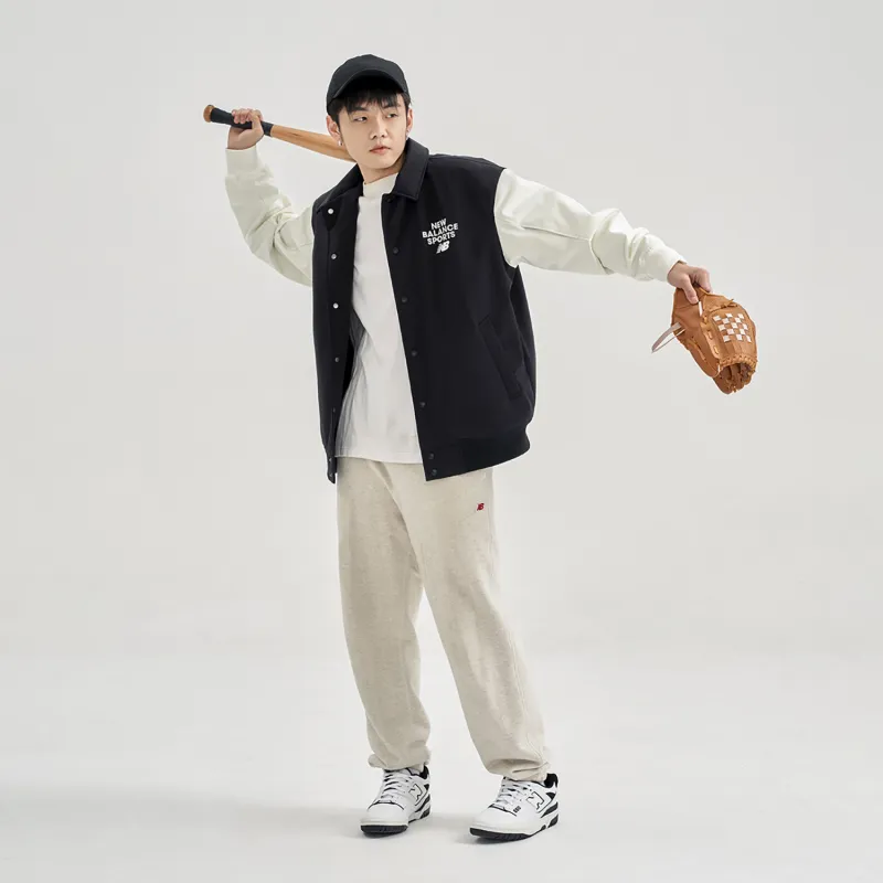 New Balance Puffer Jacket Fall And Winter Unisex Black-5