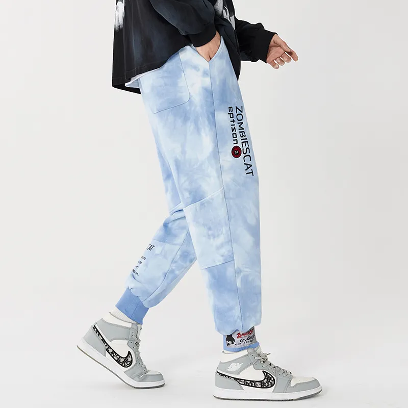 EPTISON FW22 Casual Pants Unisex Sky Blue-3