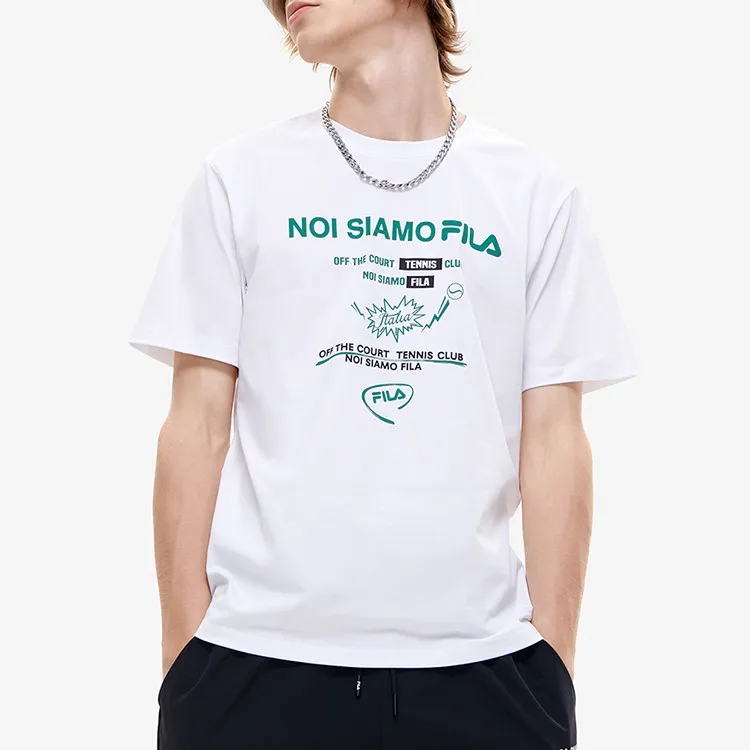 FILA FUSION T Shirt Men's Standard White-2