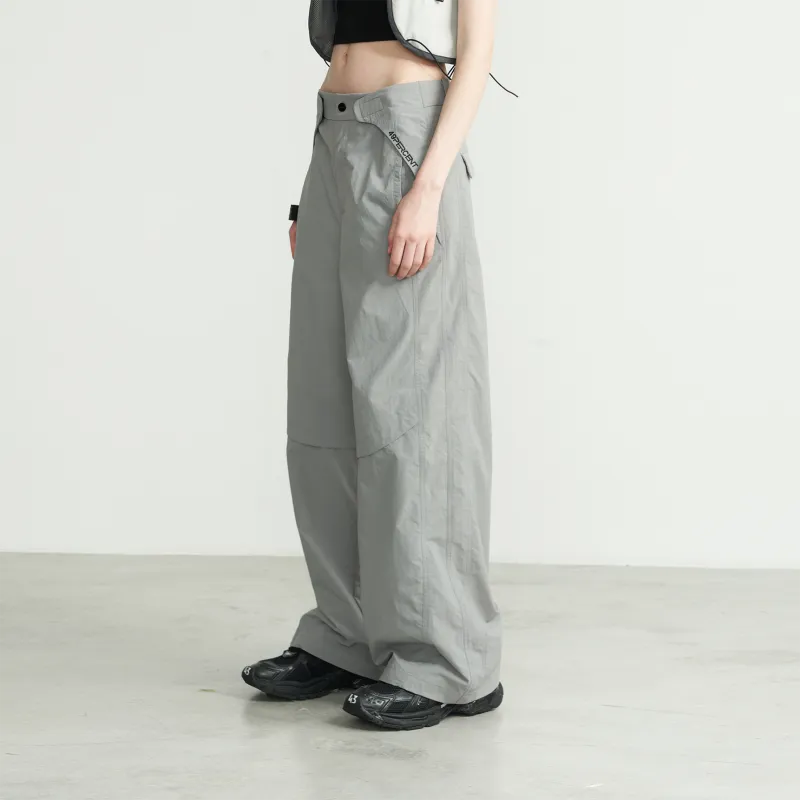 49PERCENT.CO Casual Pants Unisex Light Gray-3