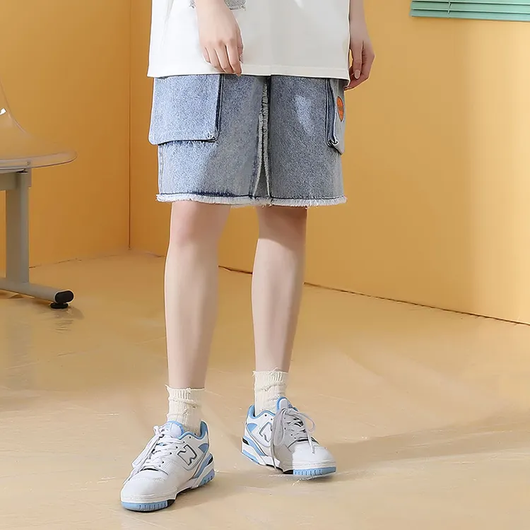 GENANX Denim Shorts Unisex-7