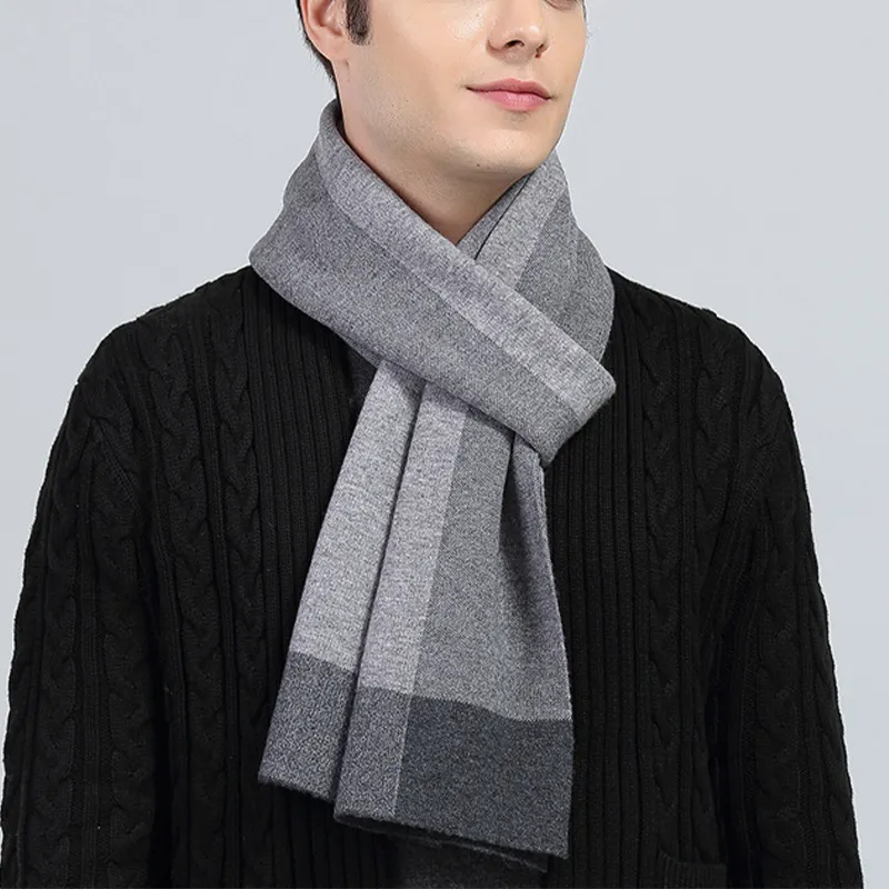 AAJF Knit Scarves Men-5