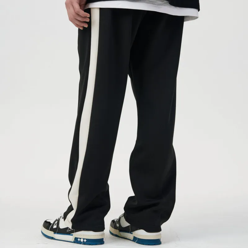 FPA Straight Moderate Casual Pants Unisex Black-3