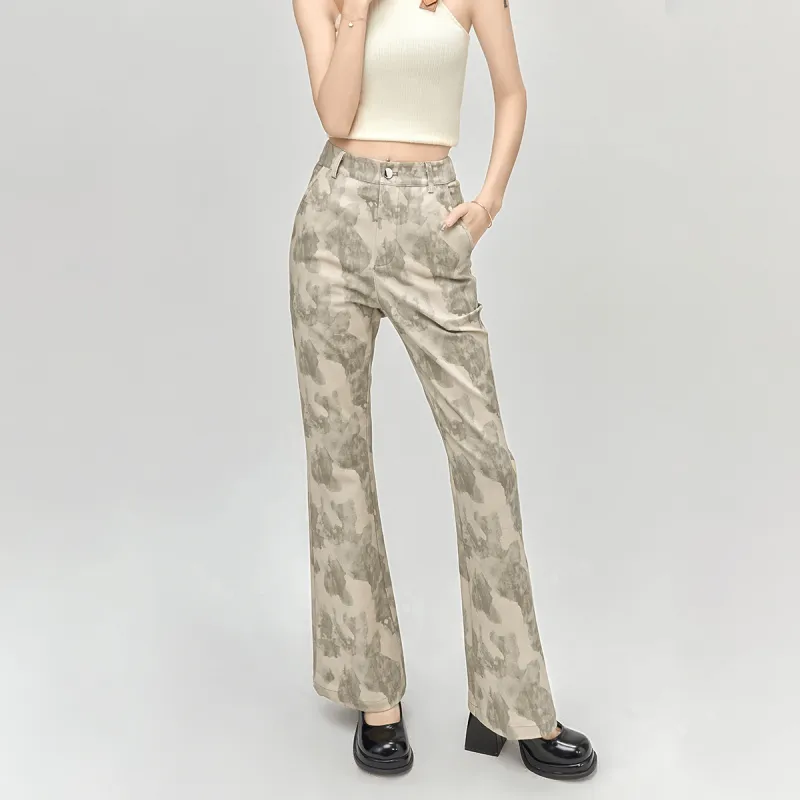LA CRAWFISH Casual Pants Women's Khaki-2