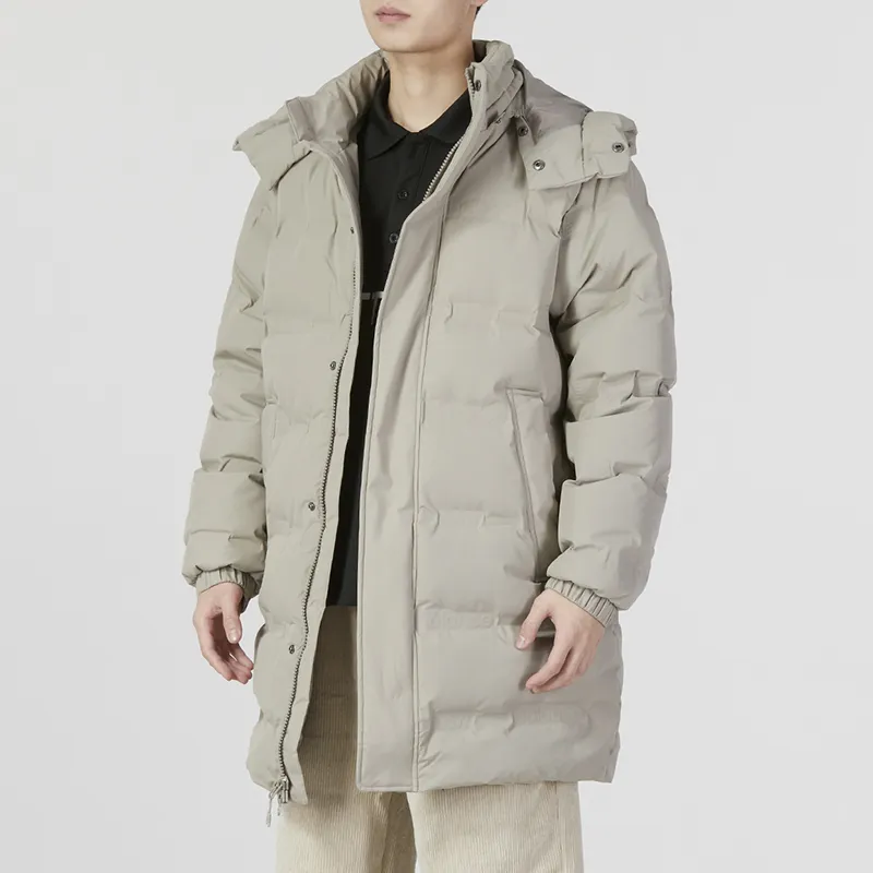 New Balance Down Jackets Unisex Light Gray-3