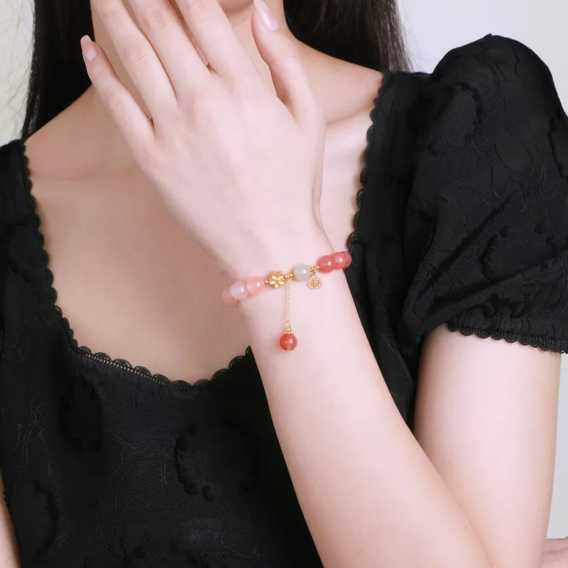 CHOW TAI SENG Agate Bracelets Women's-2