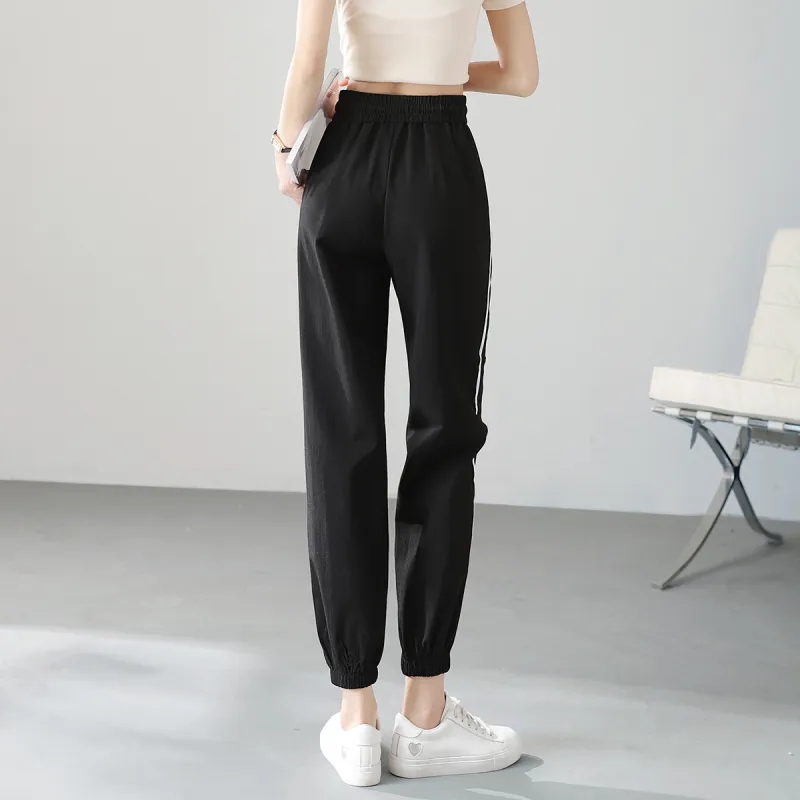 HIPPIEMISS Casual Pants Women's Black-5