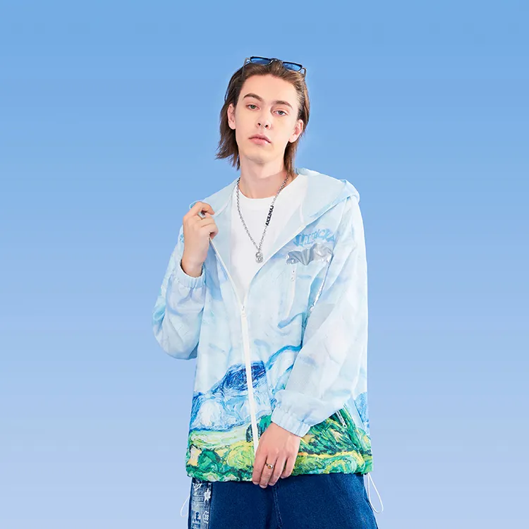 LAMLICKA Sun Protection Clothing Unisex Blue-2