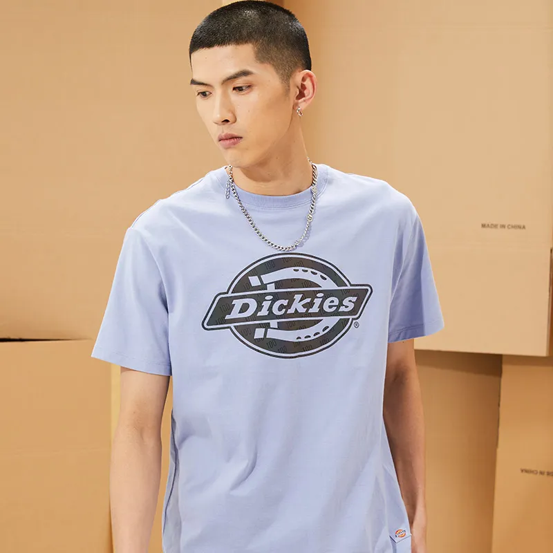 Dickies SS22 T Shirt Unisex Gray Purple-2