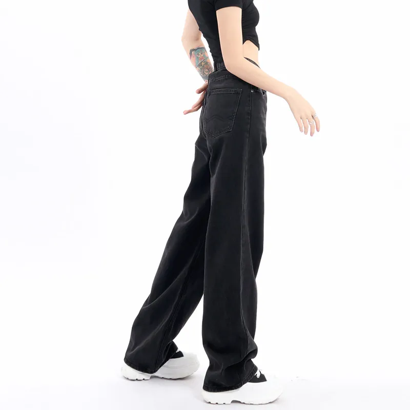 QYPRF Jeans Women's Black-2
