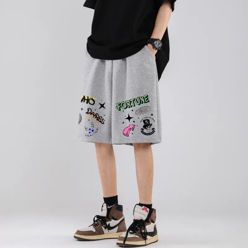 B.X Casual Shorts Unisex-13