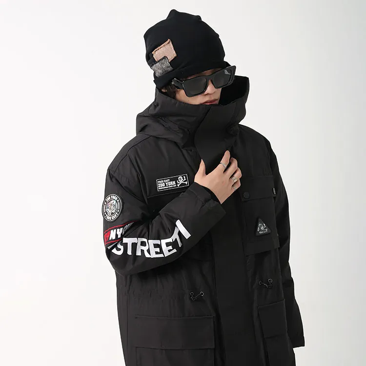 Zoo York Down Jacket Unisex Black-2