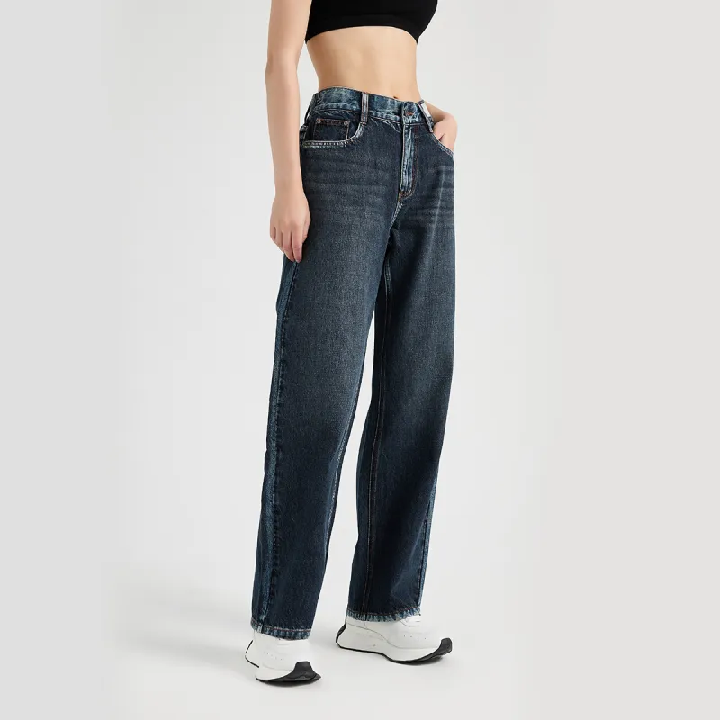 23R+ Jeans Women's Dark Blue-4