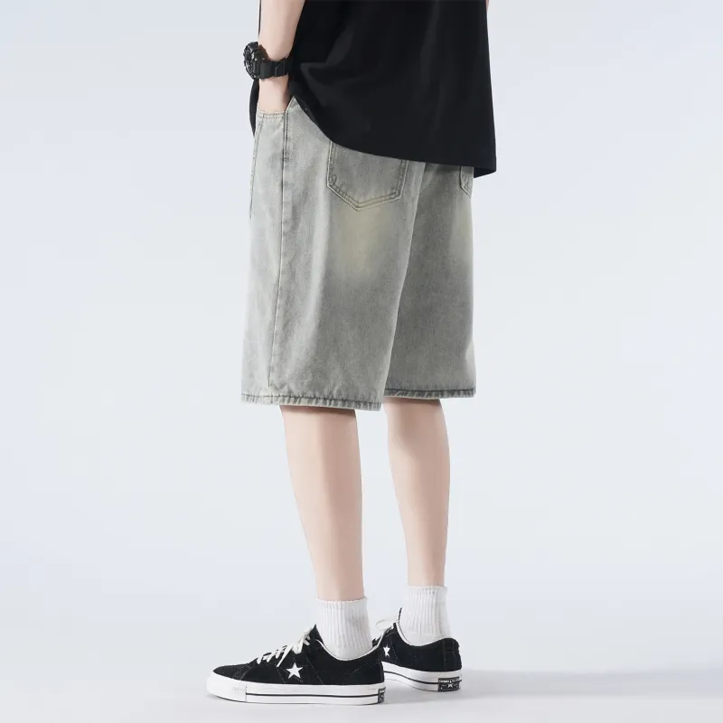 PAKA Denim Shorts Men-12