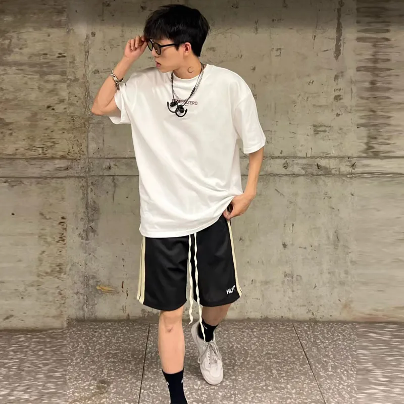 HELIPORT Casual Shorts Unisex Black-3