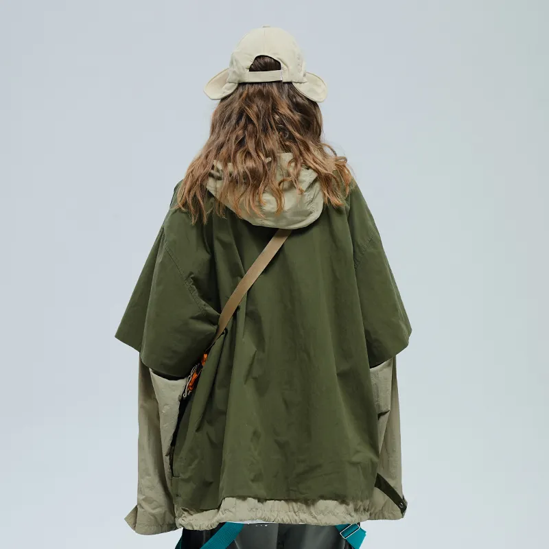 A SQUARE ROOT Jacket Unisex Green-3
