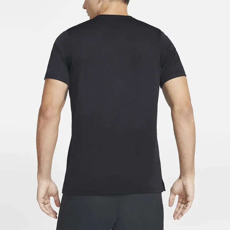 Nike T Shirts Men Black-3