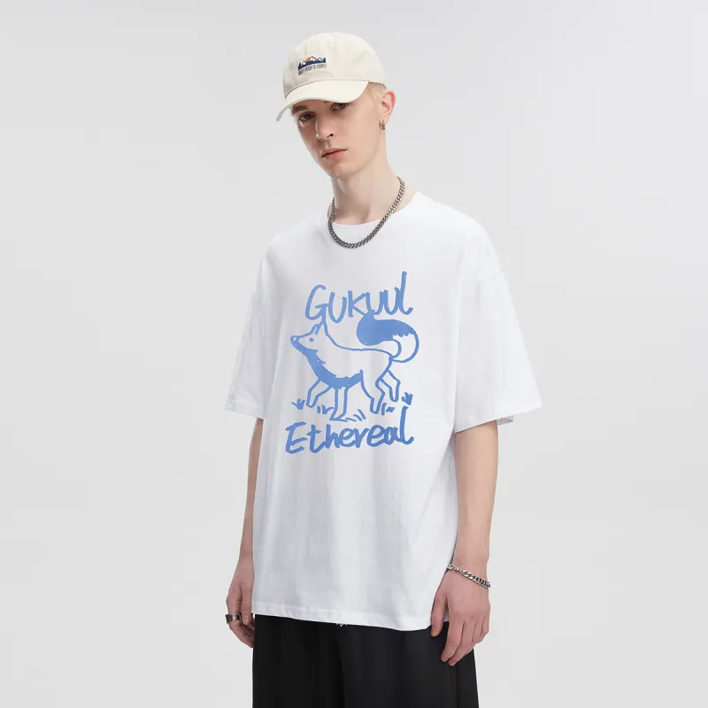 GUKUUL T-Shirts Unisex White-7