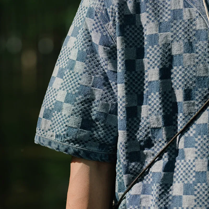 TEKABLU Shirts Men Blue Luigi-3