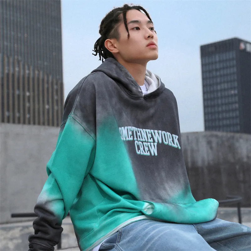 STNW Hooded Loose Fit Sweatshirt Unisex-6