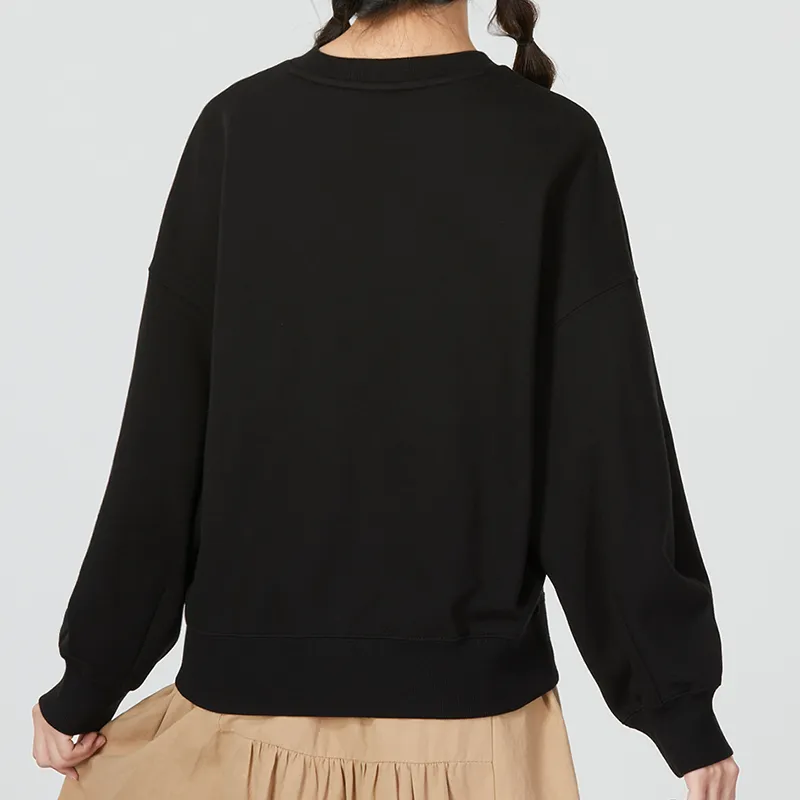 PUMA Sweatshirts Women's Black-3