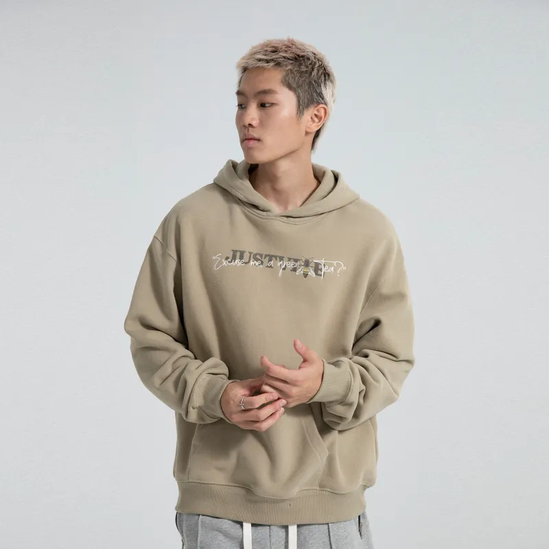 JUST VIBE Sweatshirts Unisex Sand-3