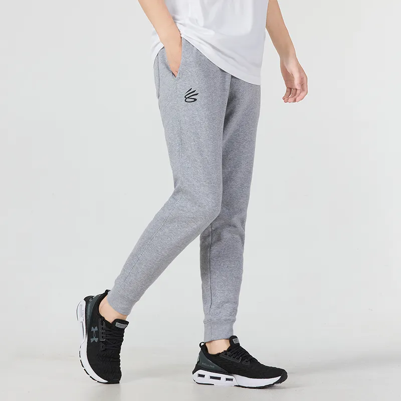 Under Armour Sports Pants Men Gray-3