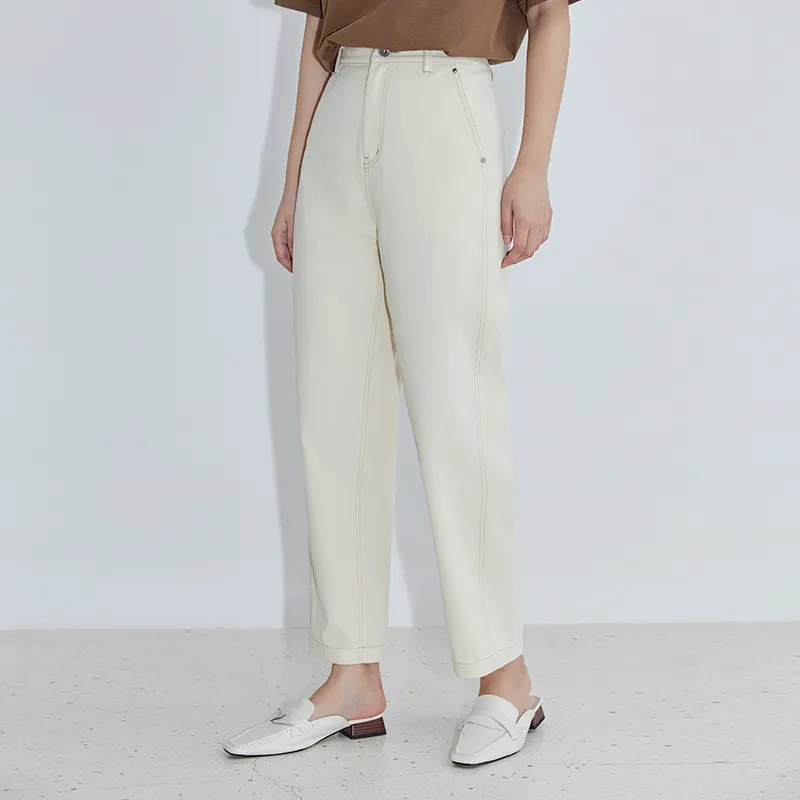 THE SEA LIFE Casual Pants Women's White Birch-4